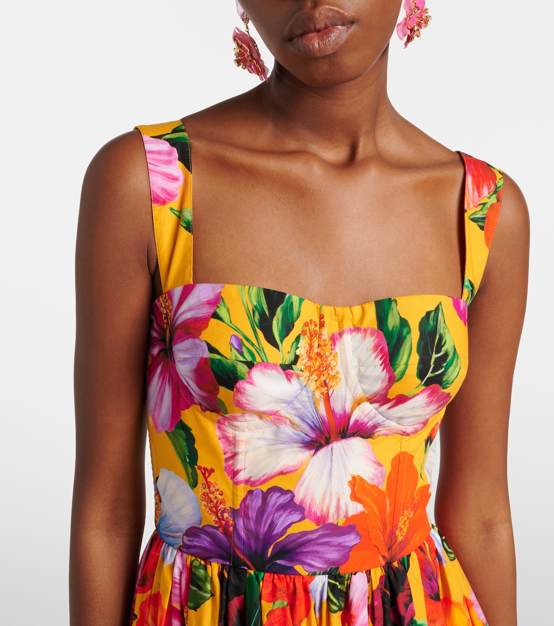 Floral midi dress | Dolce&Gabbana