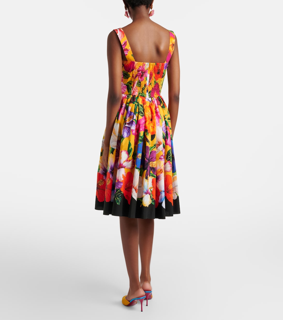 Floral midi dress | Dolce&Gabbana