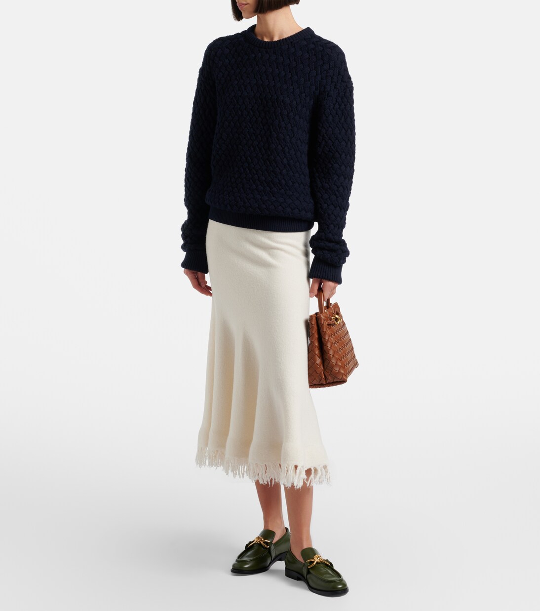 Astaire Knot leather loafers | Bottega Veneta