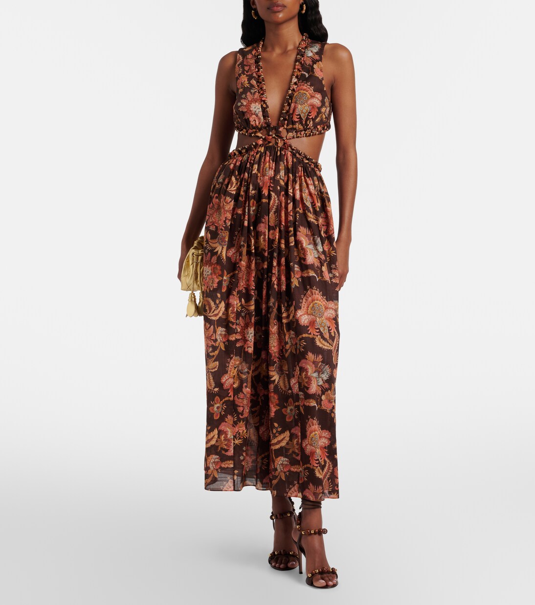 Pandawa beaded leather sandals | Gianvito Rossi