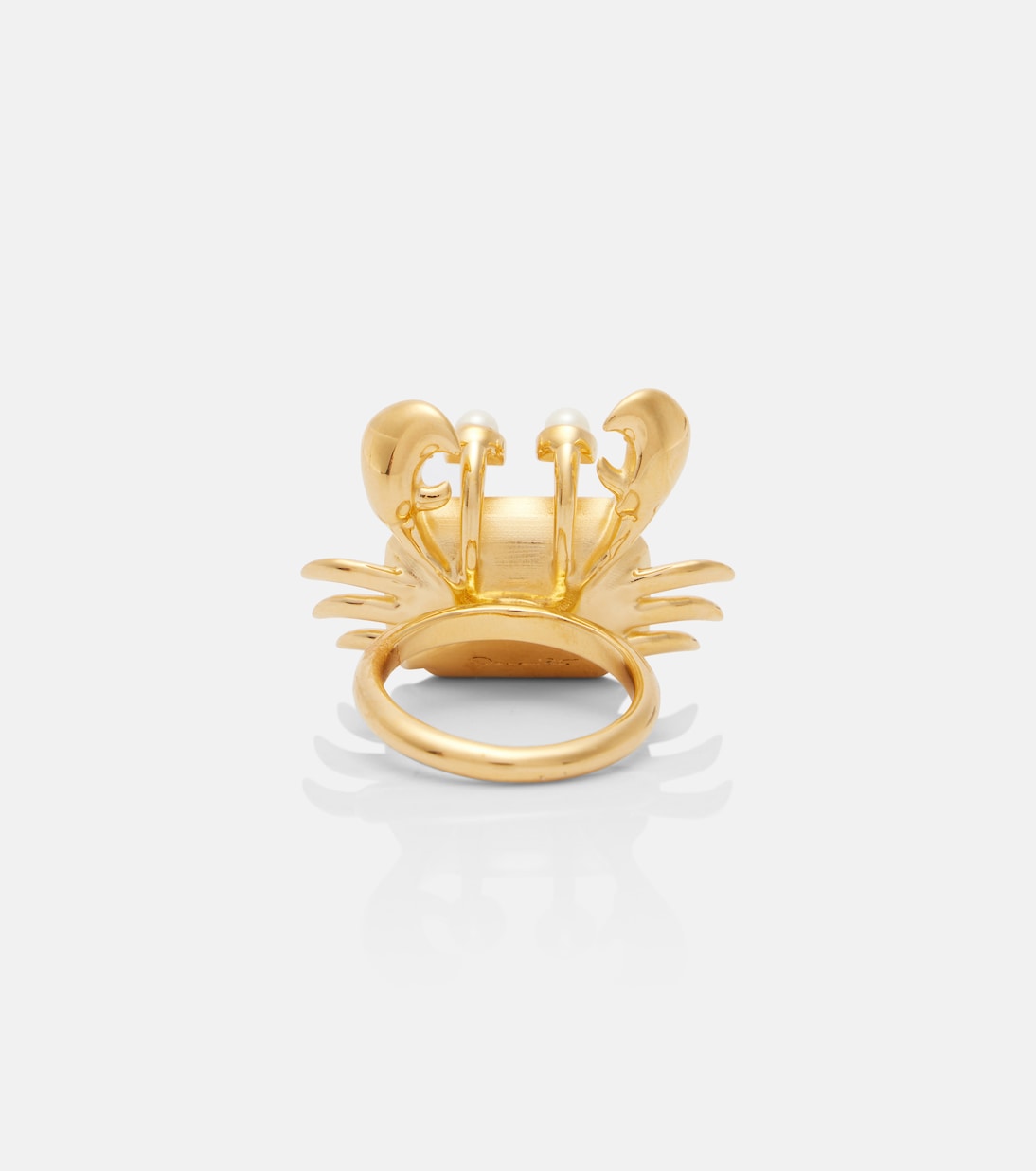 Crab embellished ring | Oscar de la Renta