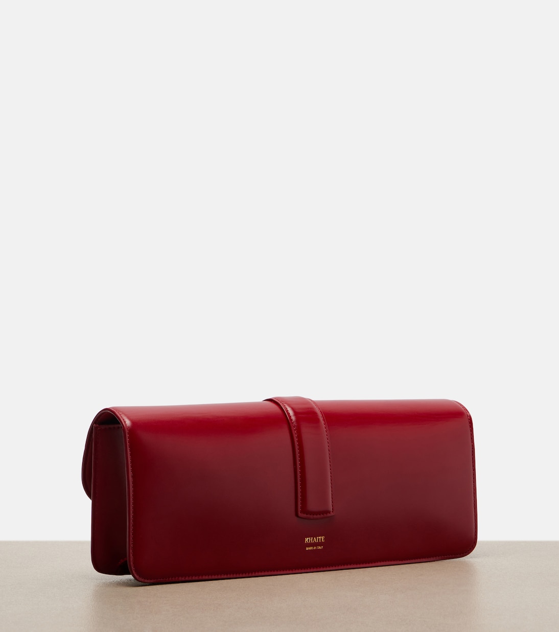 Blake leather clutch | Khaite