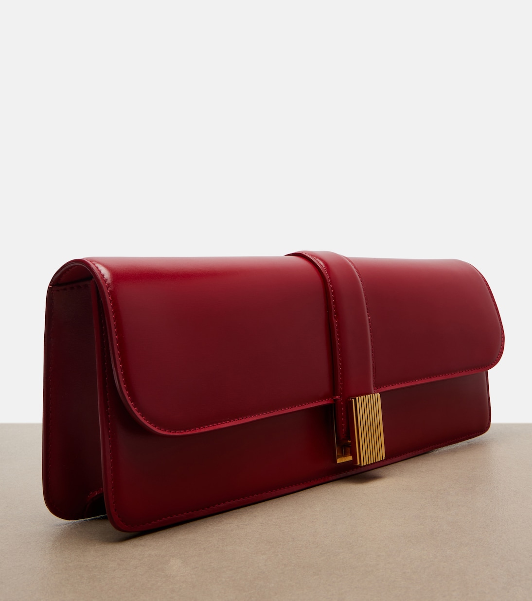 Blake leather clutch | Khaite