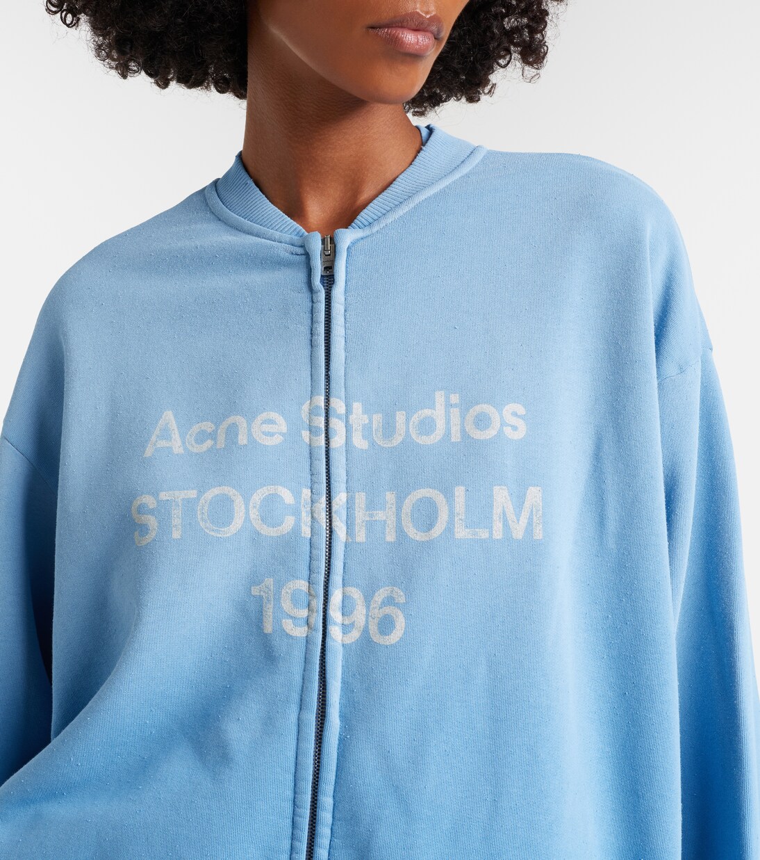 Oversize-Jacke aus Jersey | Acne Studios