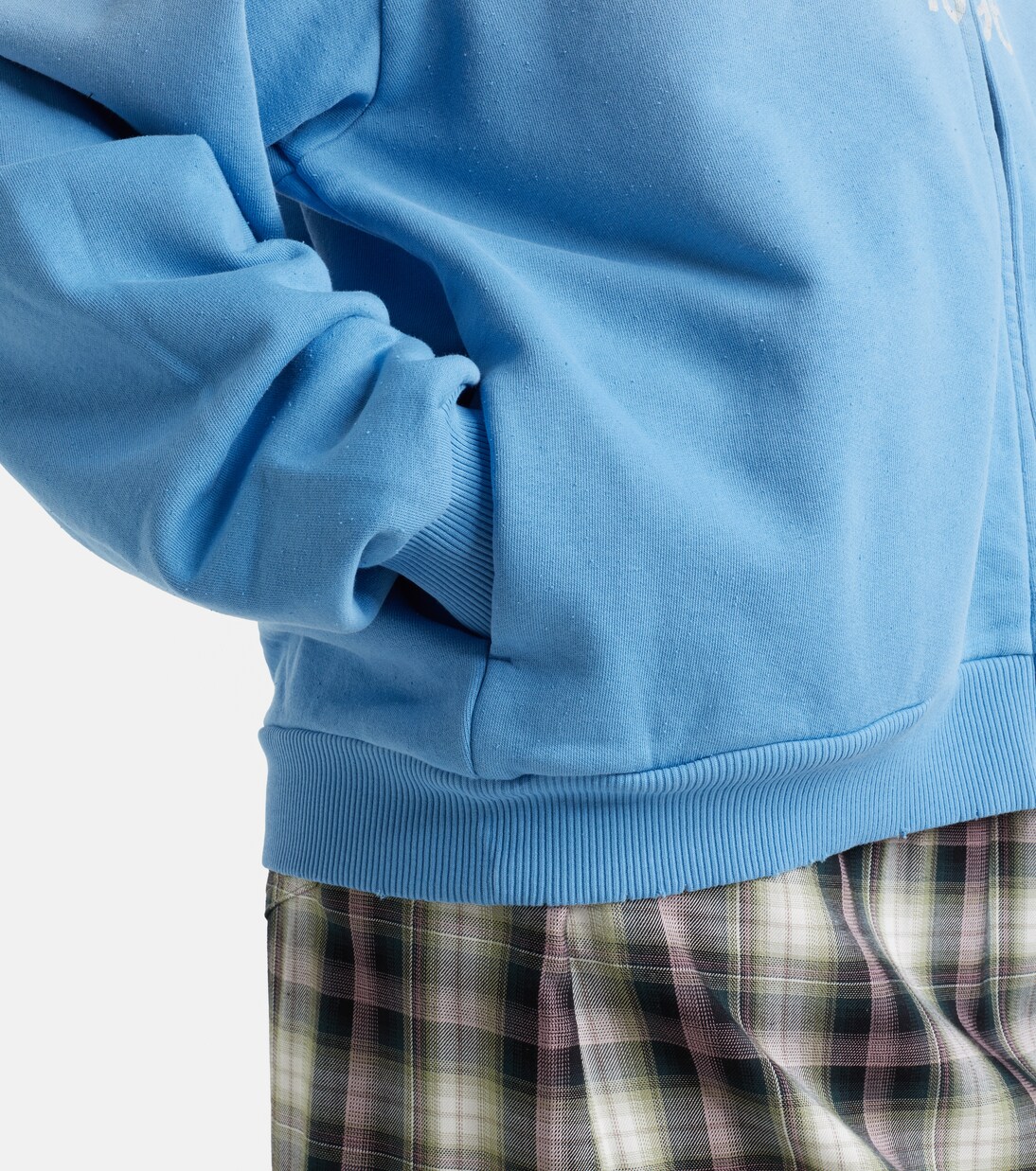 Oversize-Jacke aus Jersey | Acne Studios