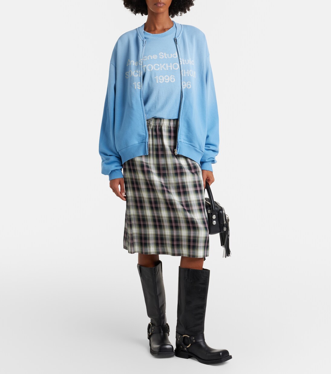 Oversize-Jacke aus Jersey | Acne Studios