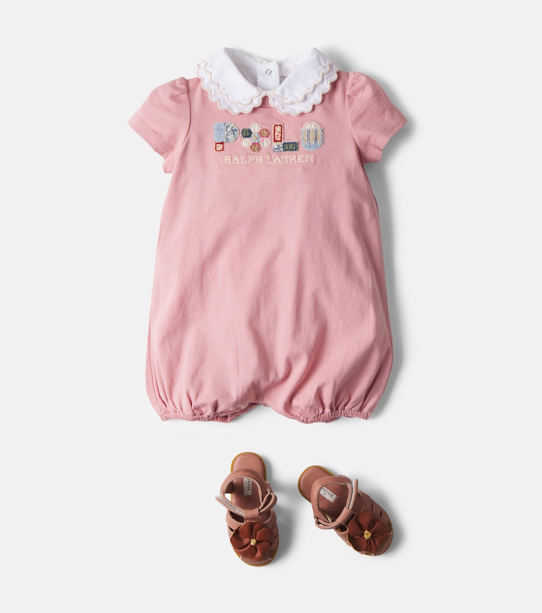 Baby Bestickter Spieler aus Baumwolle | Polo Ralph Lauren Kids