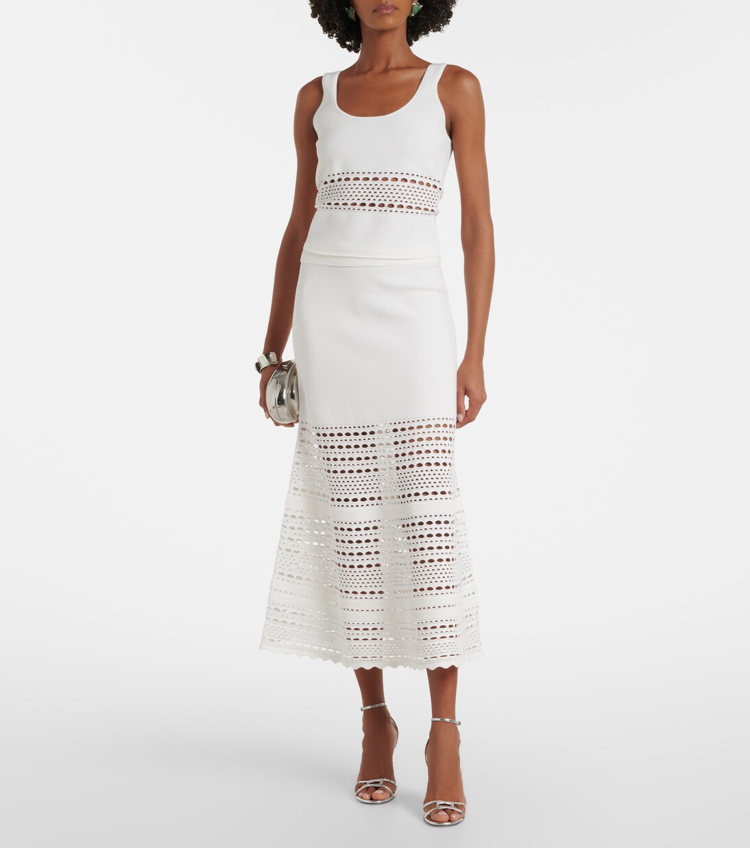Fitzgerald open-knit tank top | Simkhai
