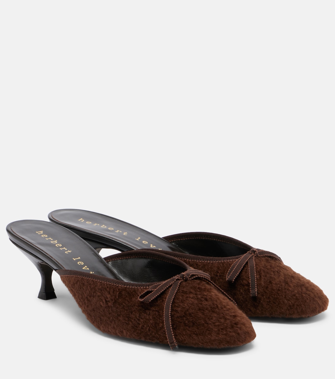 24/7 shearling mules | Herbert Levine