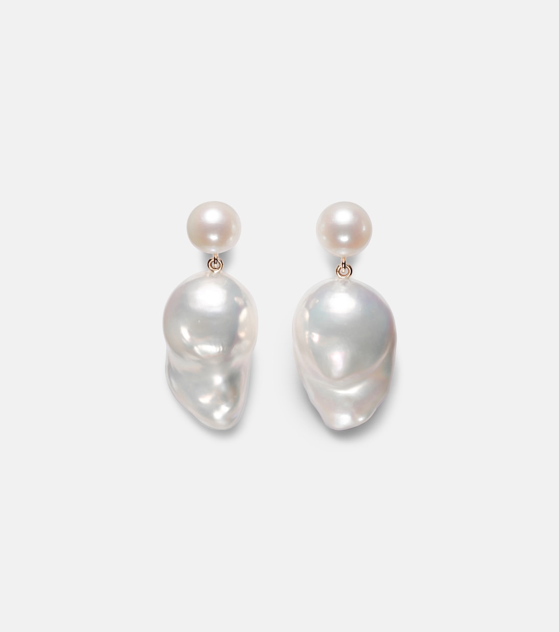 Venus Blac 14kt gold earrings with pearls | Sophie Bille Brahe