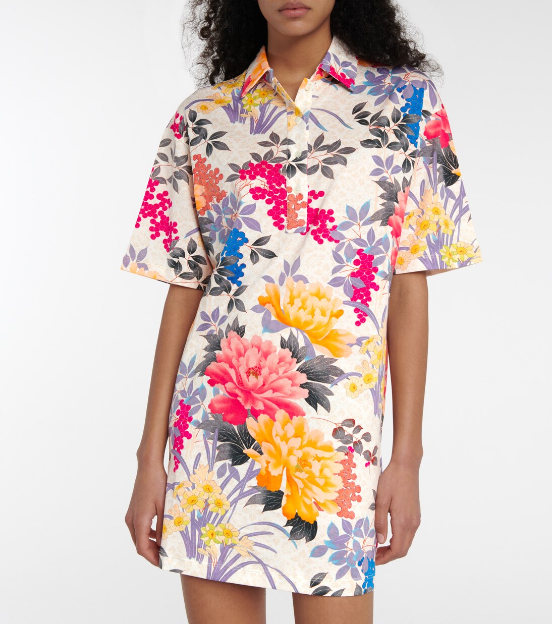 Robe en coton à fleurs | Etro