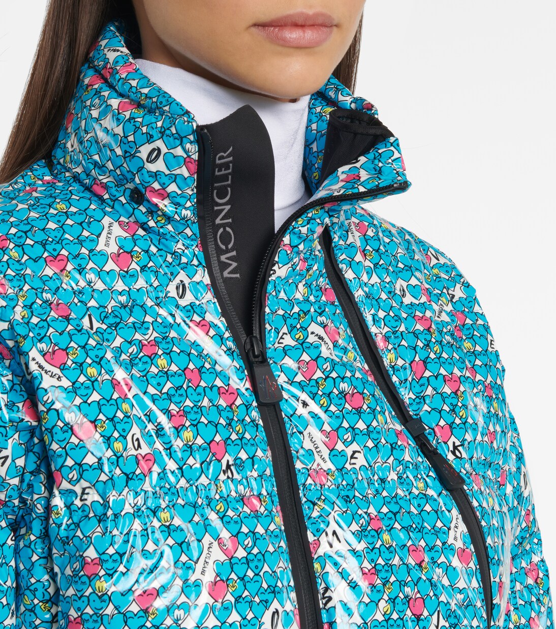 Printed down jacket | Moncler Grenoble