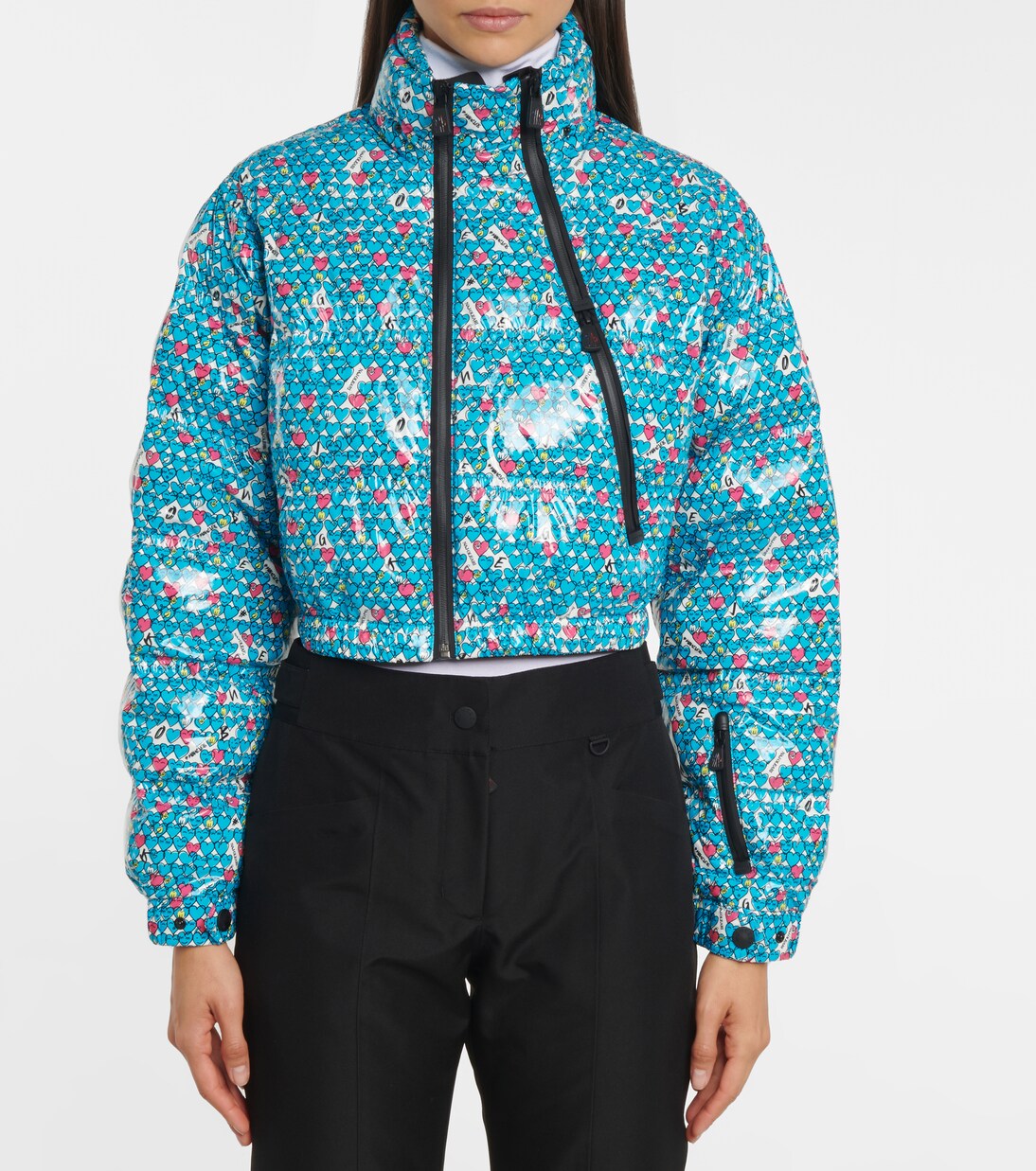 Printed down jacket | Moncler Grenoble