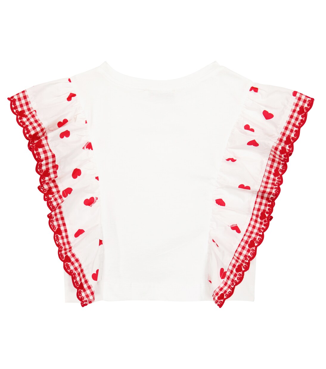 Printed cotton top | Monnalisa