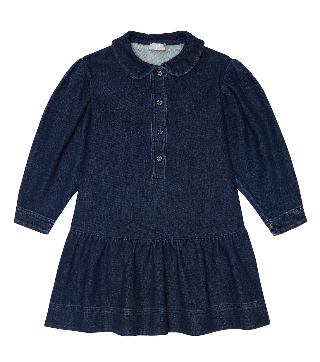 Cotton-blend denim dress | Il Gufo