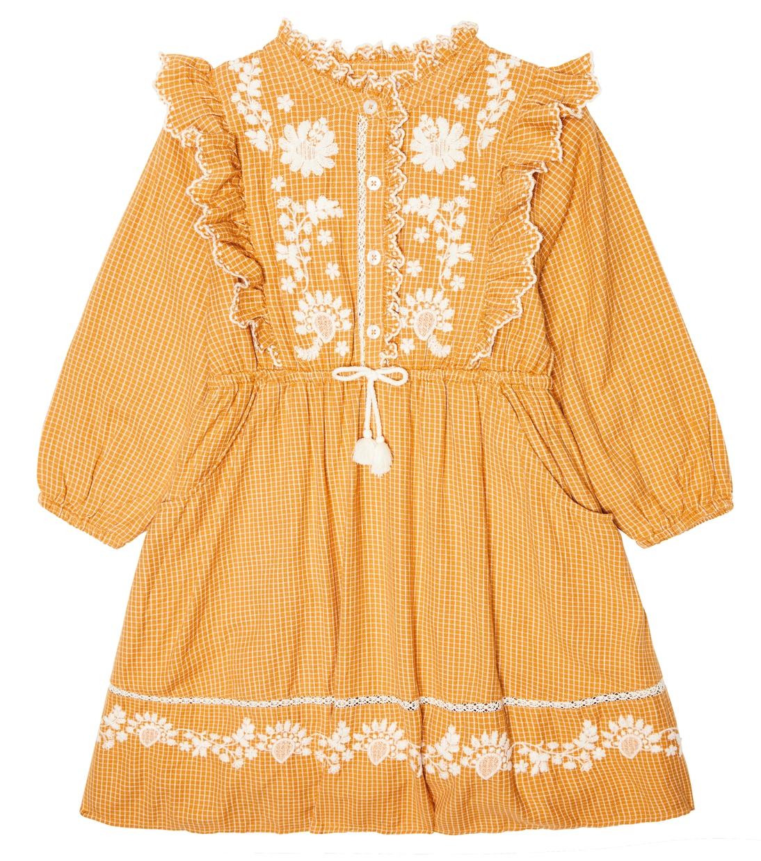 Kleid aus Baumwolle und Spitze | Louise Misha