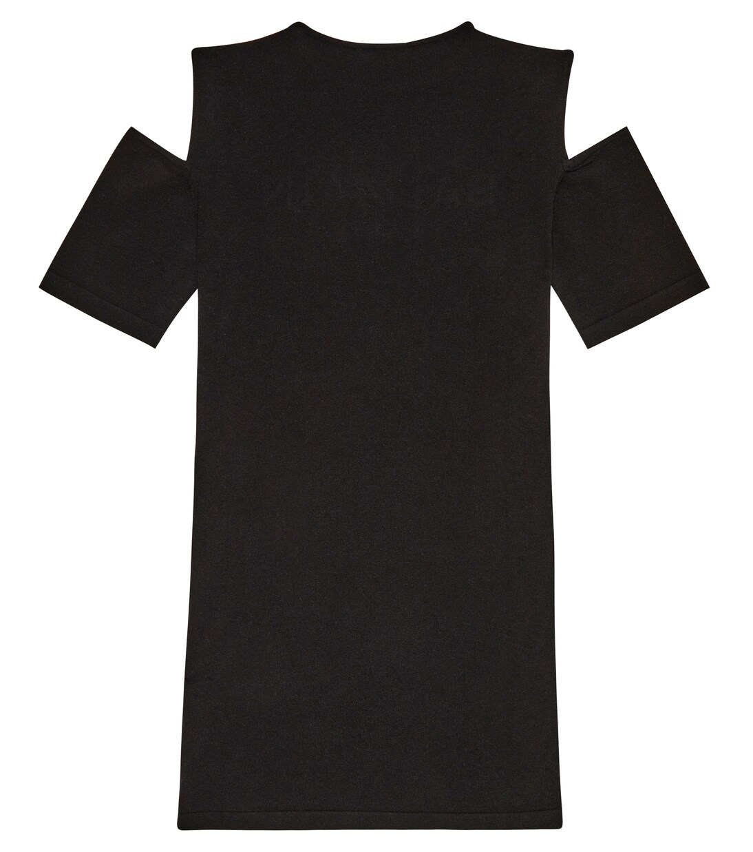 Logo cold shoulder dress | Balmain Kids