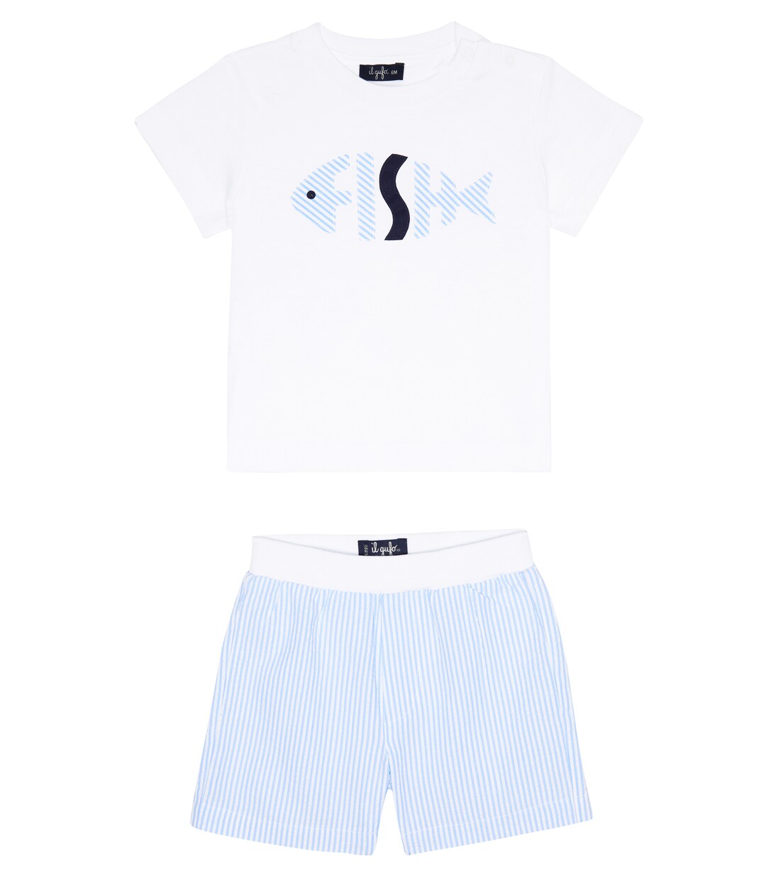 Baby - T-shirt e shorts in cotone | Il Gufo