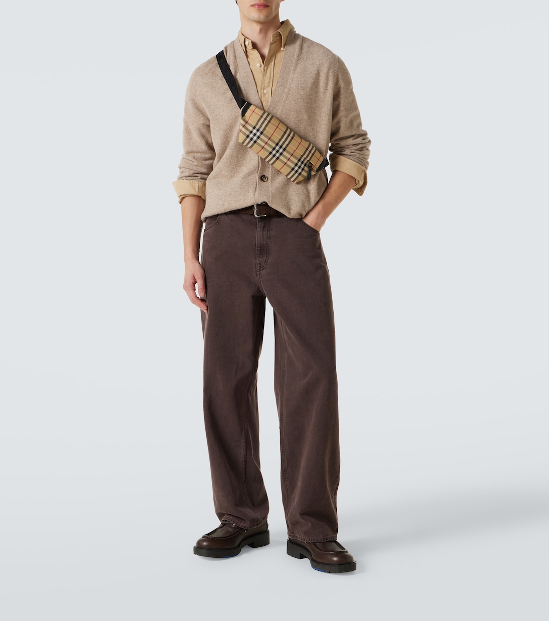 Riñonera Stevie a cuadros | Burberry