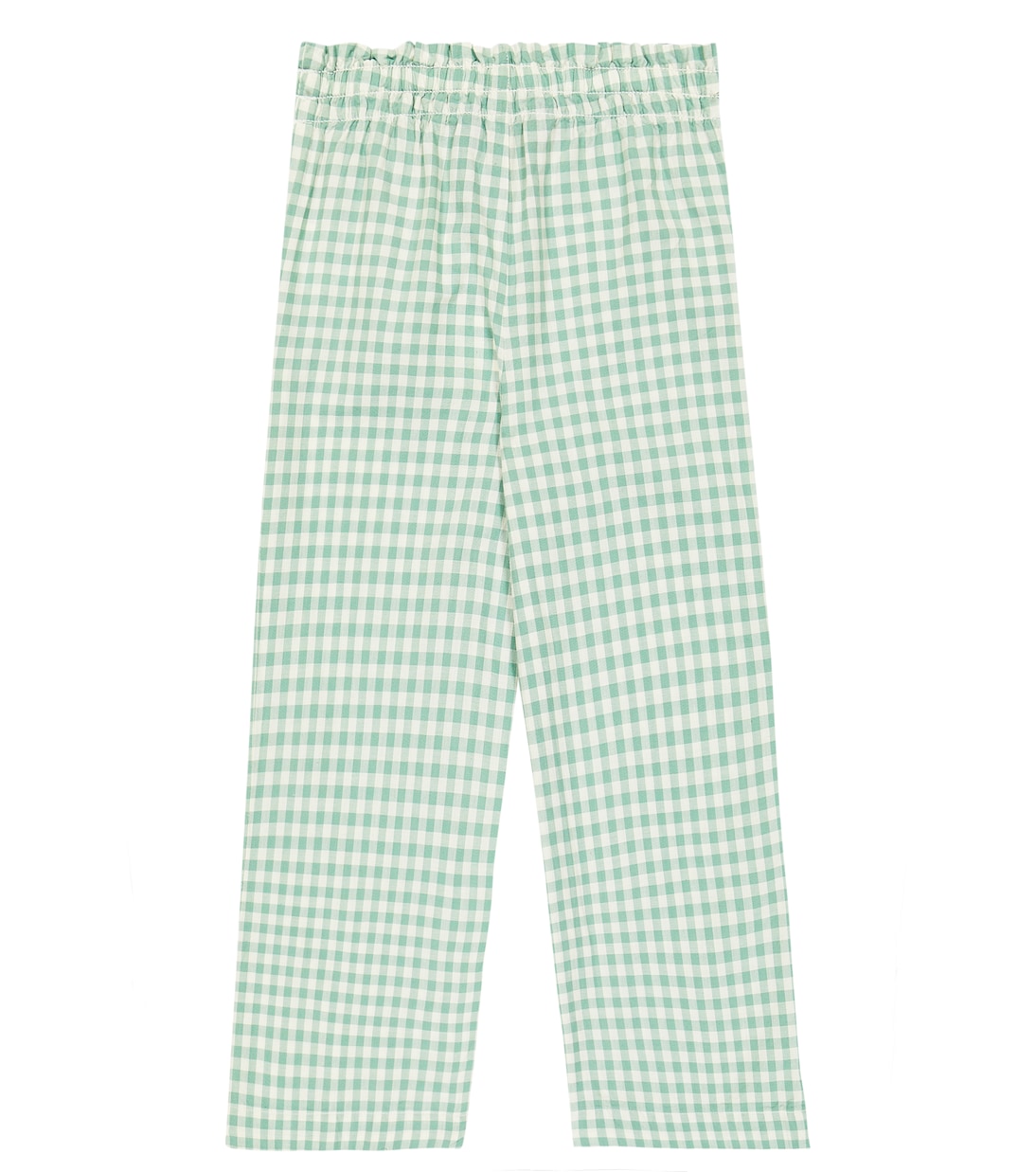 بنطلون من القطن بطبعات المربعات غينغهام | Polo Ralph Lauren Kids