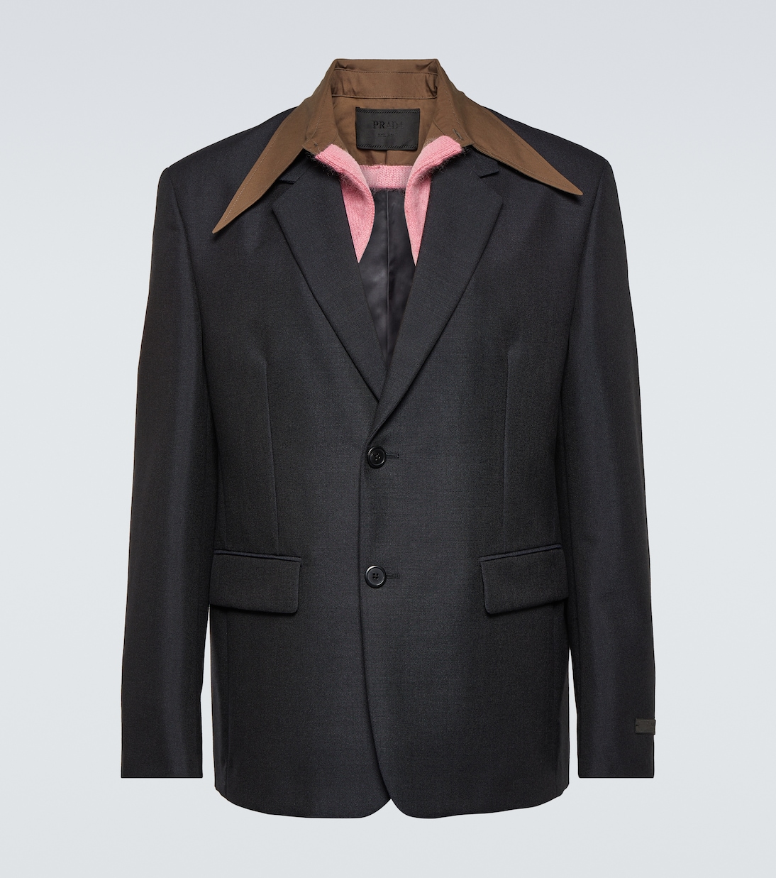 Wool and mohair suit jacket | Prada