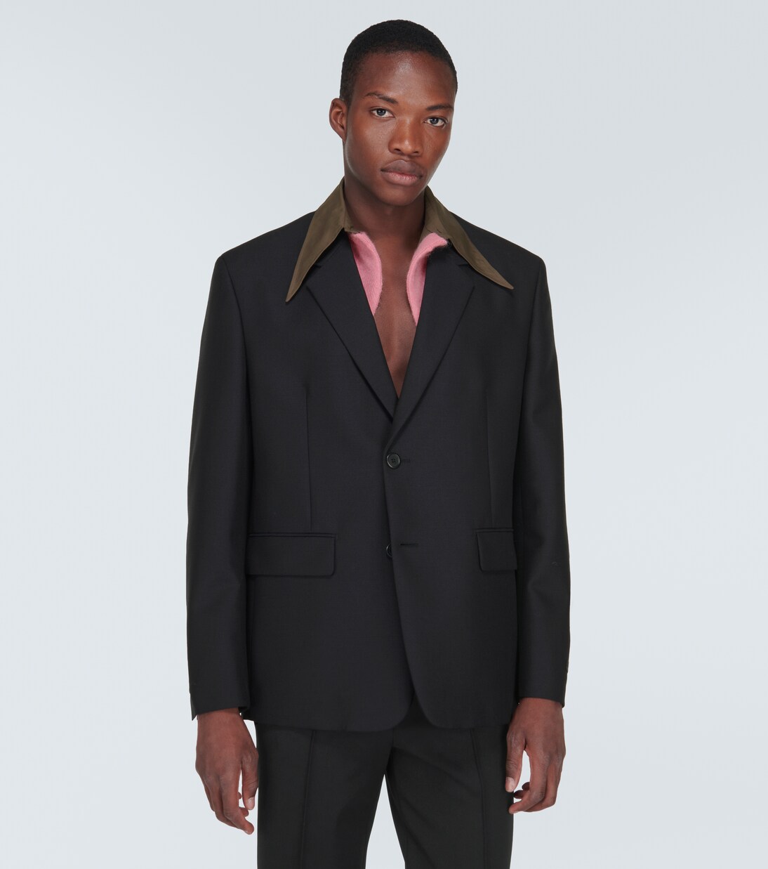 Wool and mohair suit jacket | Prada