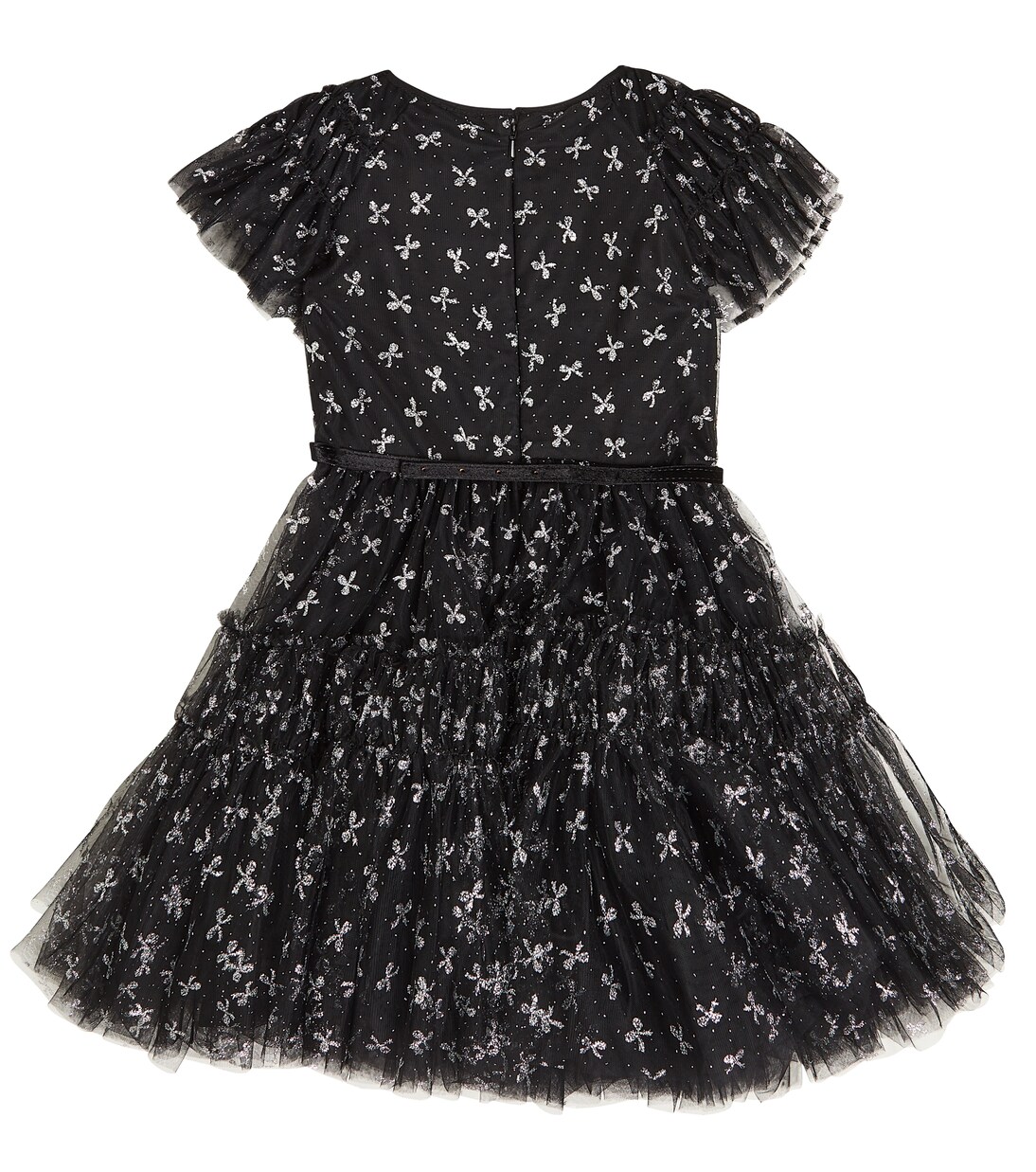 Ruffled tulle dress | Monnalisa