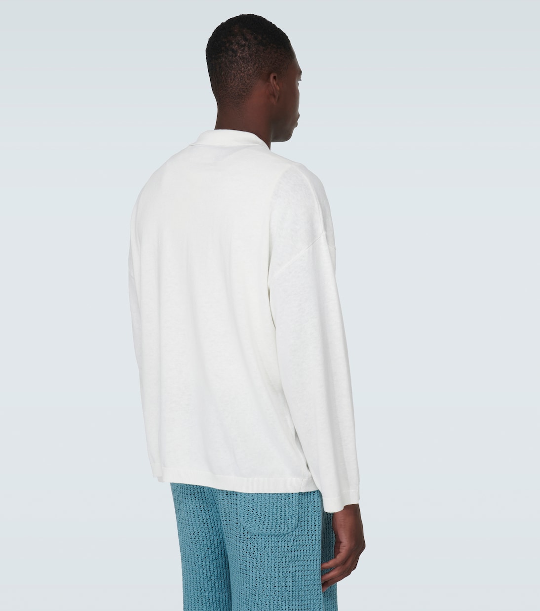 Oversized polo sweater | Commas