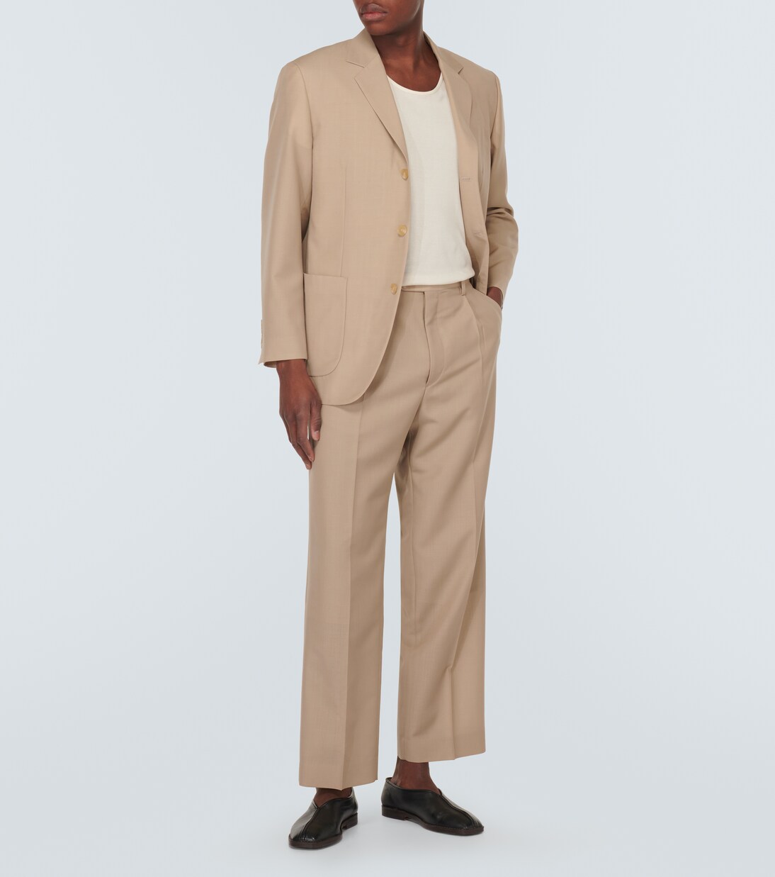 Blazer en laine et mohair | Auralee