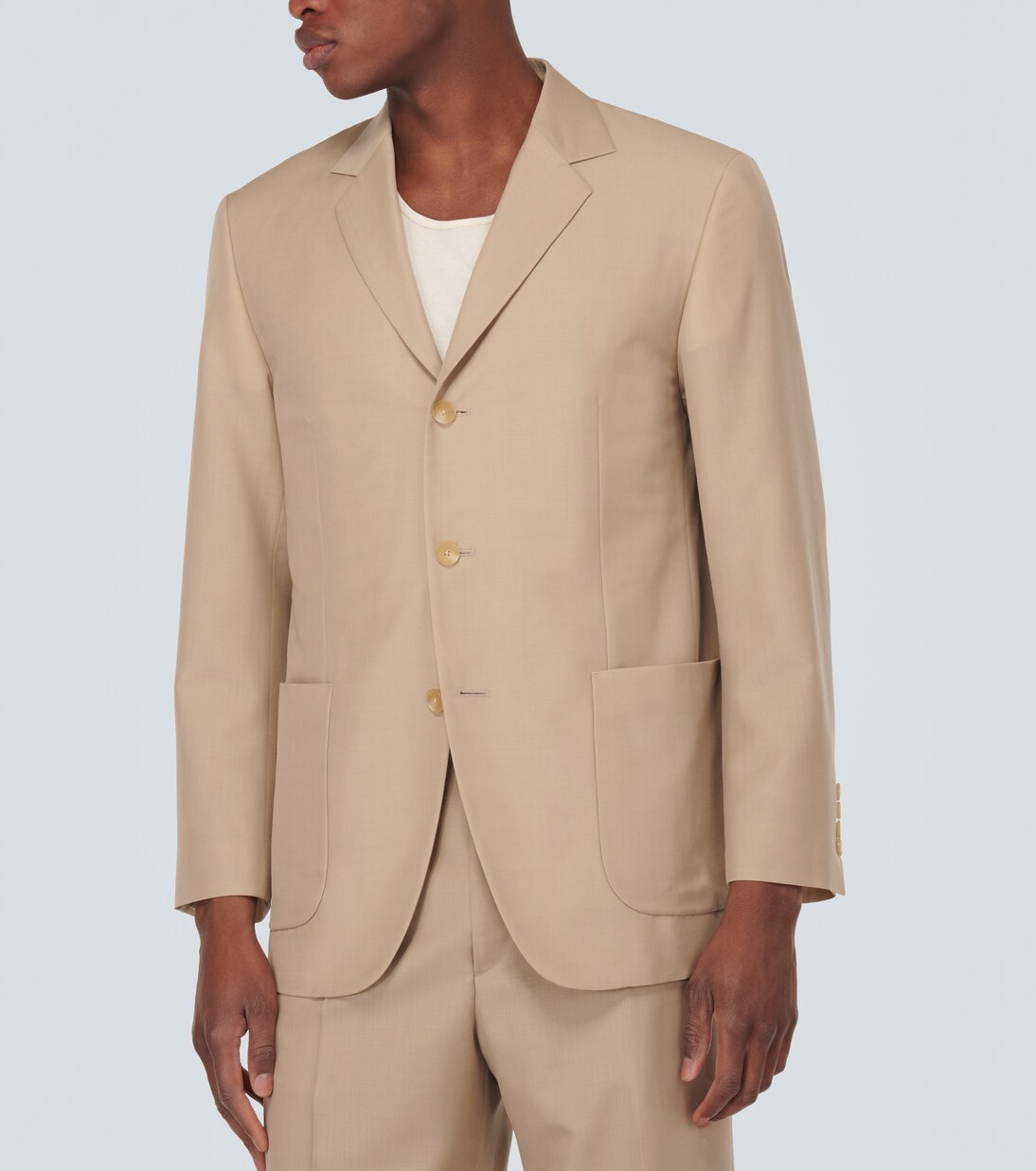 Blazer en laine et mohair | Auralee