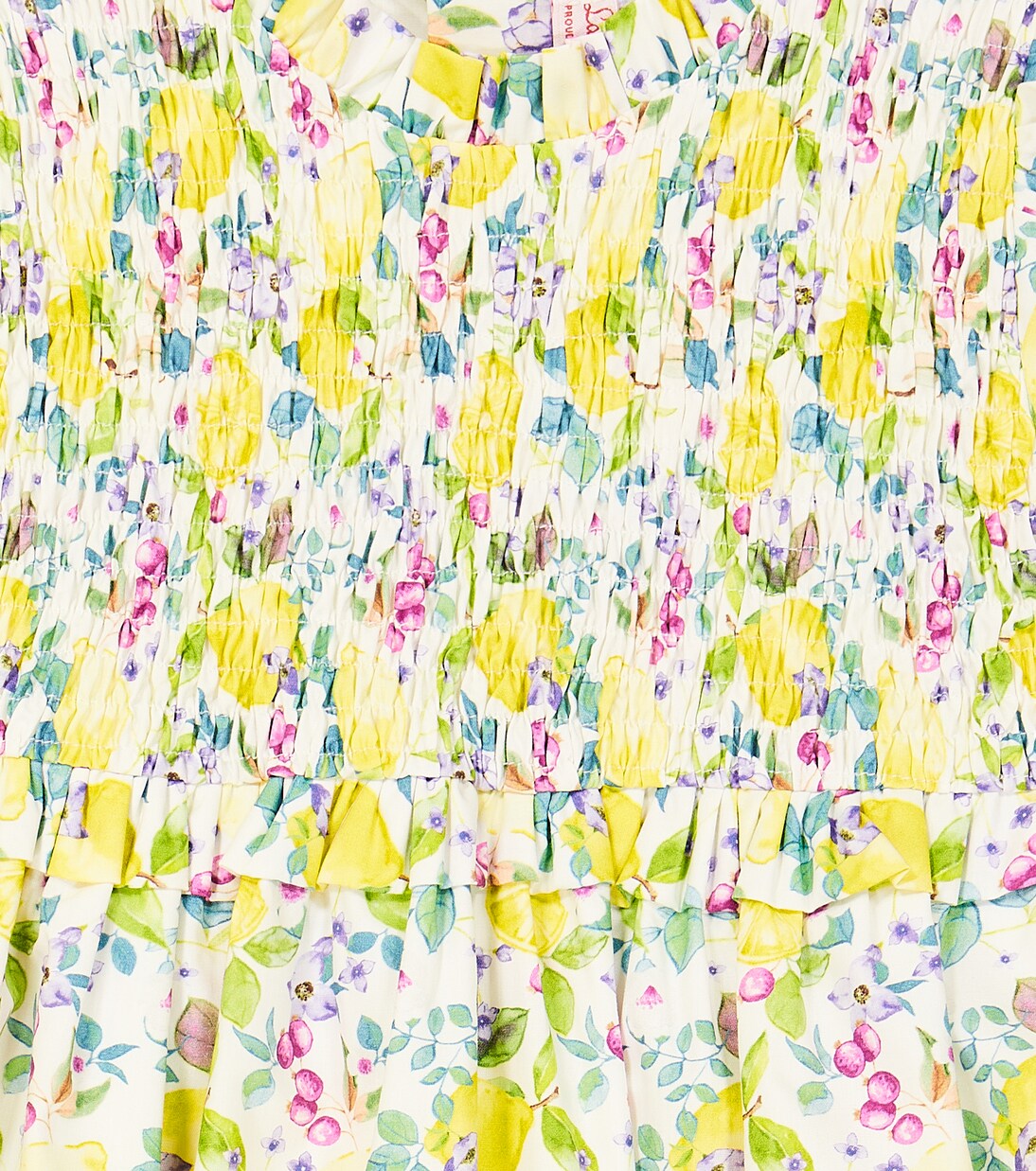 فستان من القطن بطبعات Florita | La Coqueta