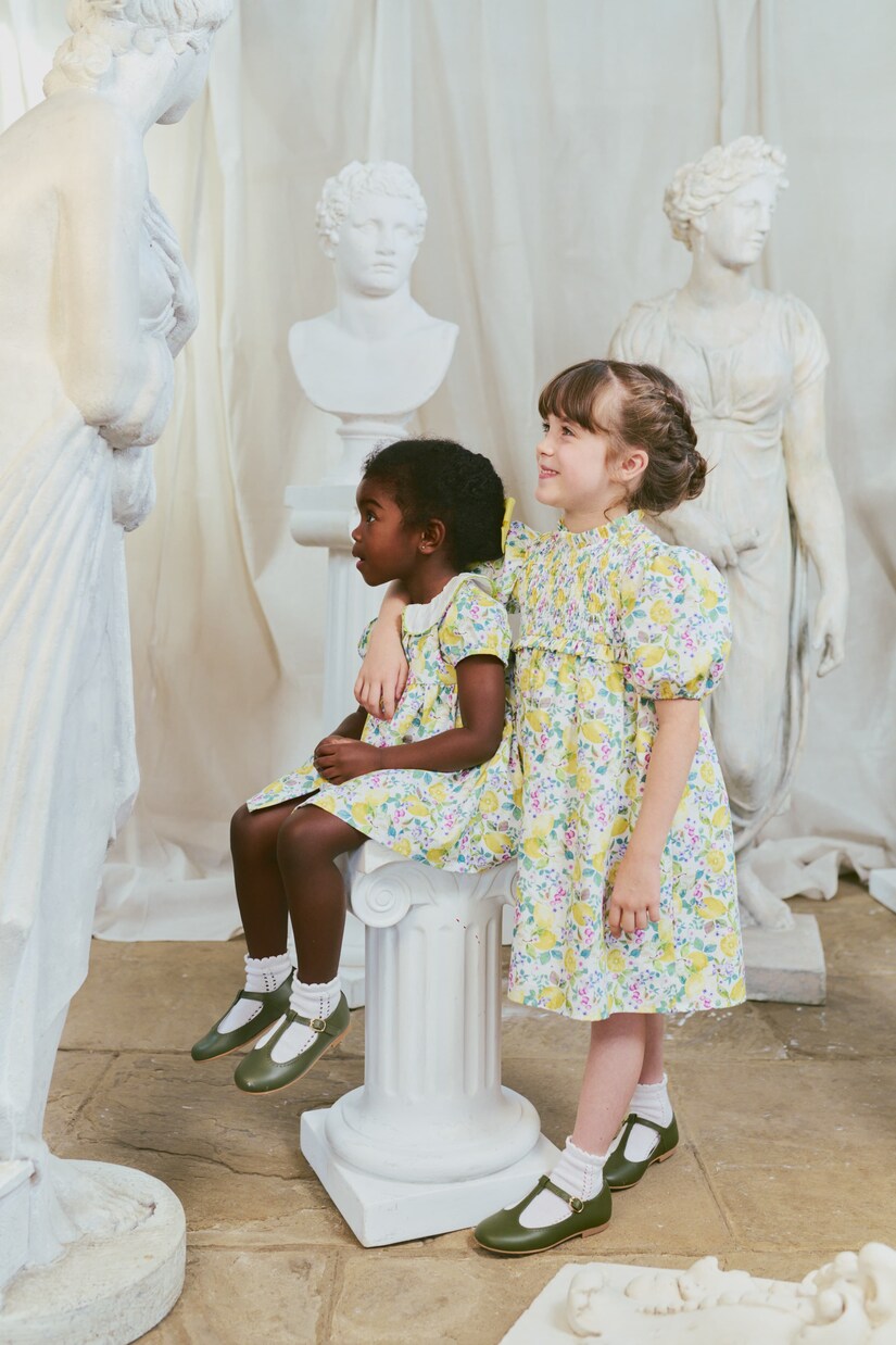 فستان من القطن بطبعات Florita | La Coqueta