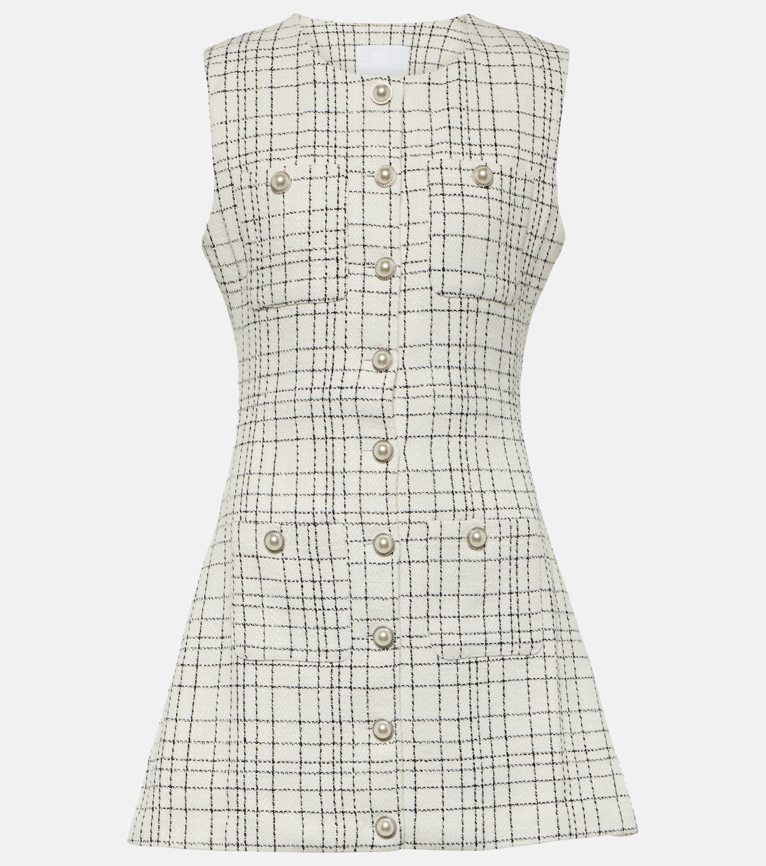 Grace checked knitted minidress | Same