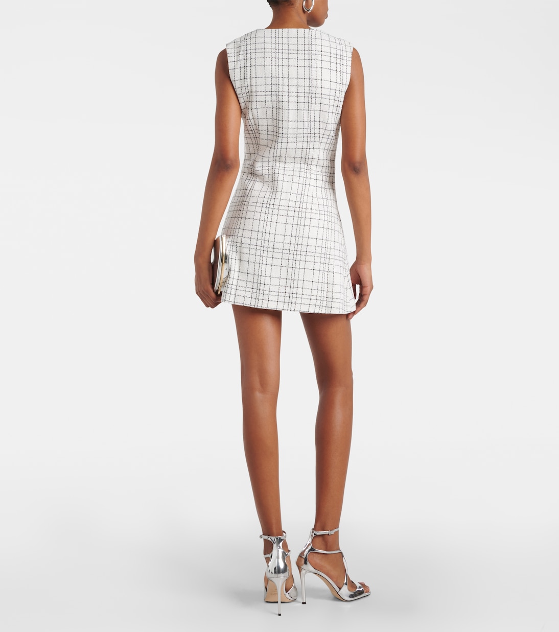 Grace checked knitted minidress | Same