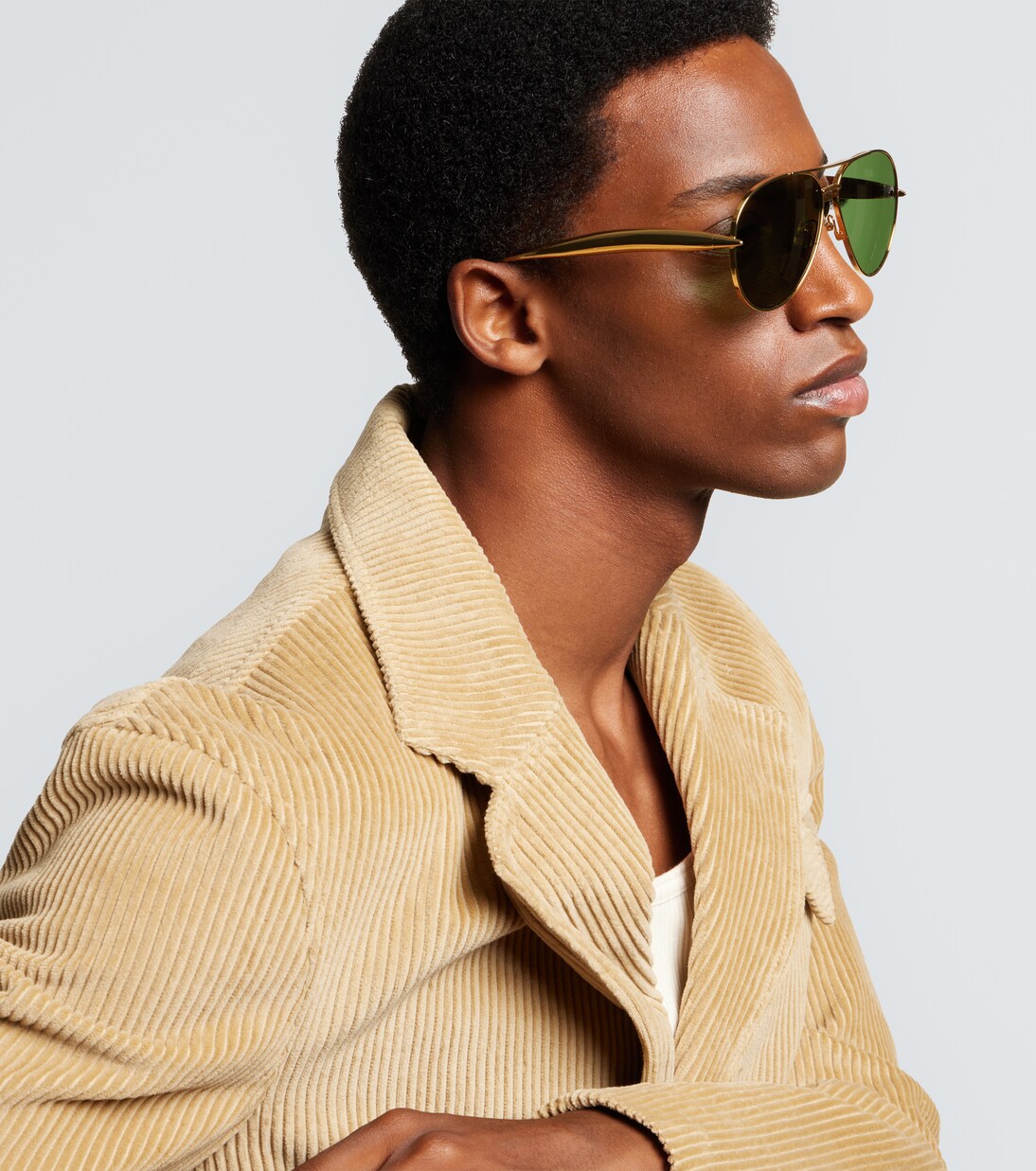 Sardine aviator sunglasses | Bottega Veneta