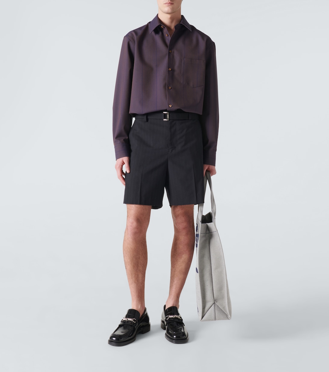 Striped wool shirt | Burberry