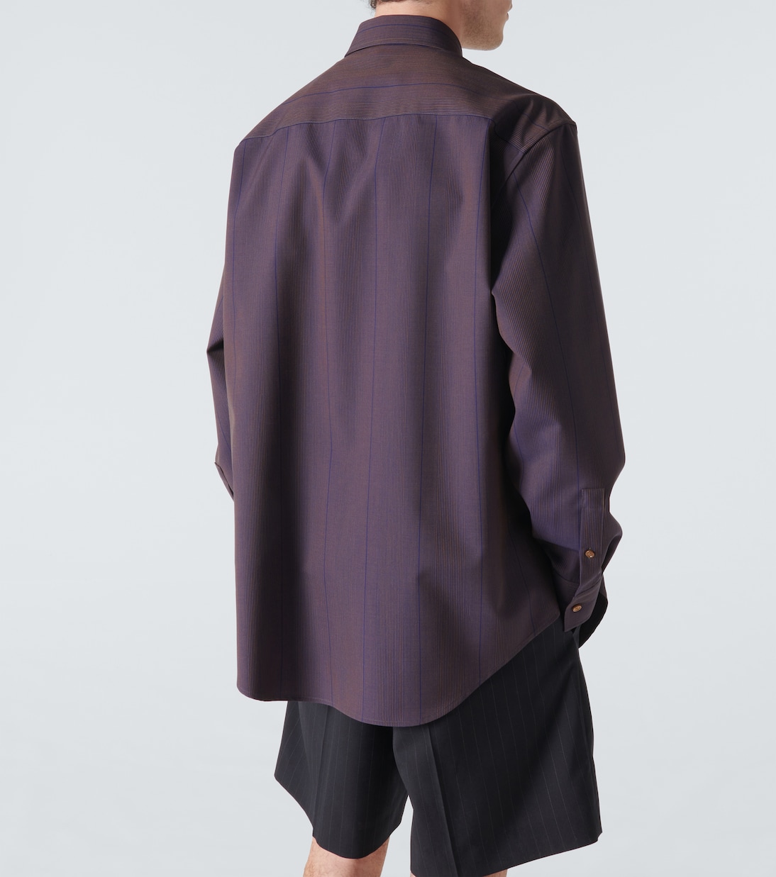 Striped wool shirt | Burberry