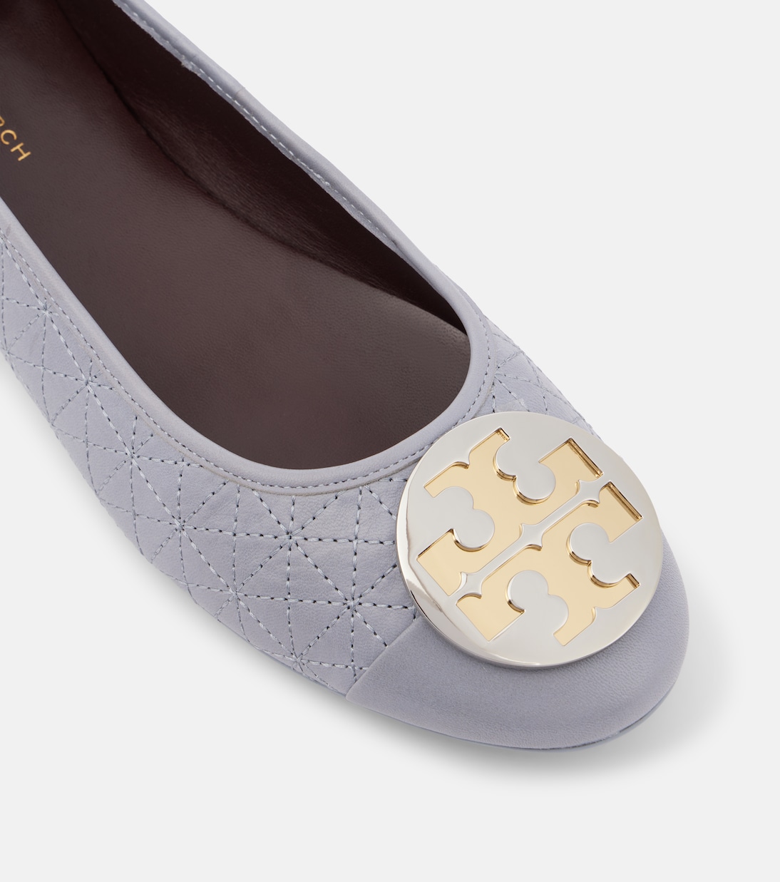 Claire leather ballet flats | Tory Burch