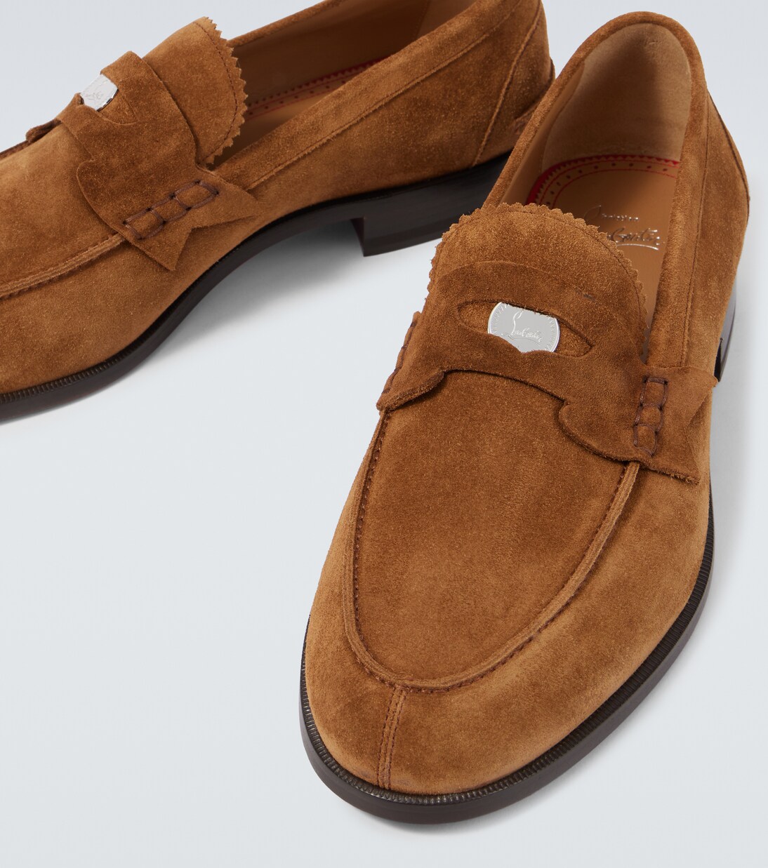 Penny leather penny loafers | Christian Louboutin