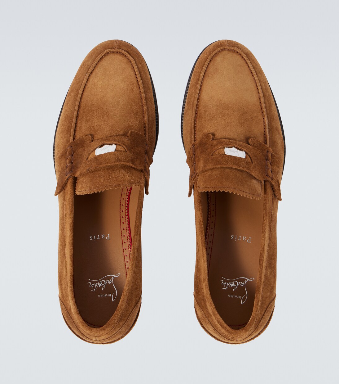 Penny leather penny loafers | Christian Louboutin
