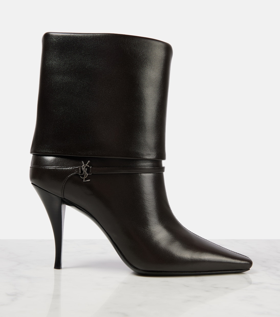 Ankle Boots Niki 90 aus Leder | Saint Laurent