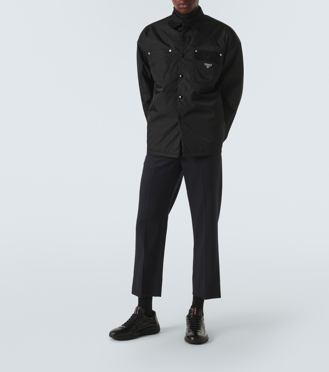 Sneakers America's Cup aus Leder | Prada