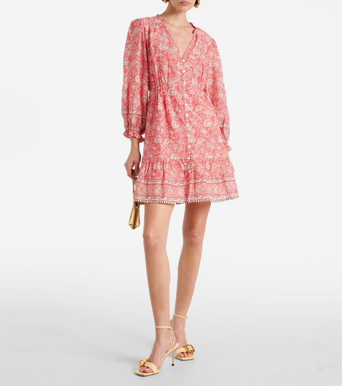 Miniabito Mary in cotone con stampa | Velvet