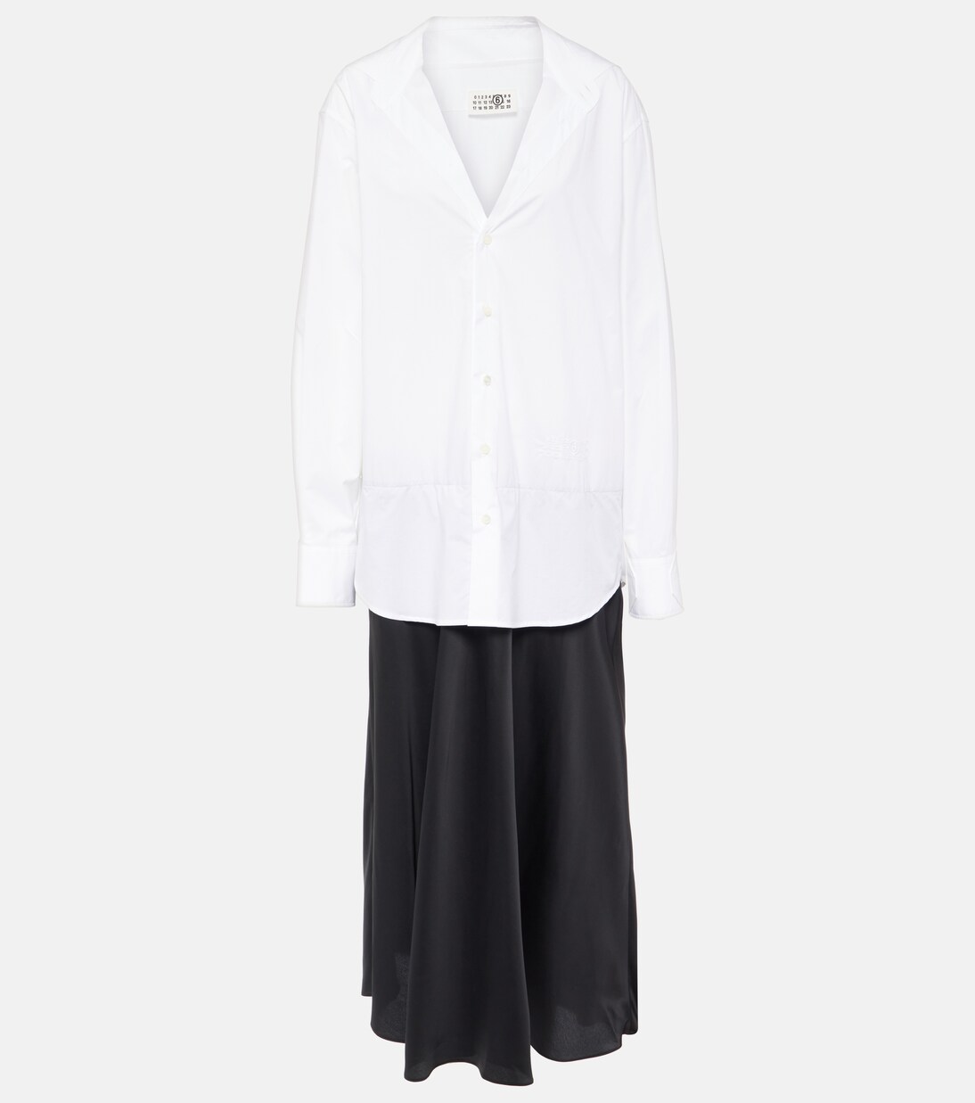 Robe midi en coton | MM6 Maison Margiela