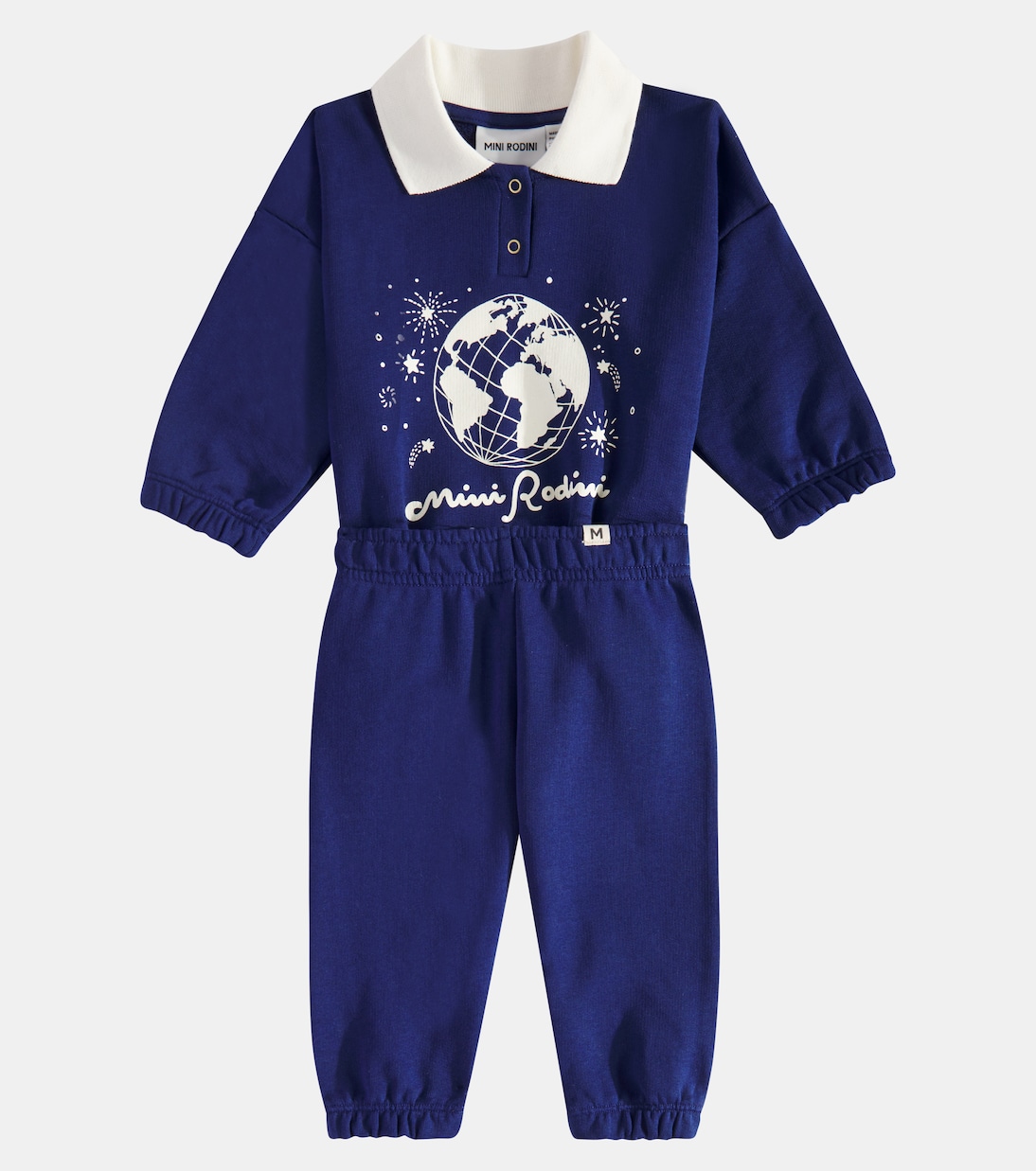 Baby Society cotton playsuit and pants set | Mini Rodini