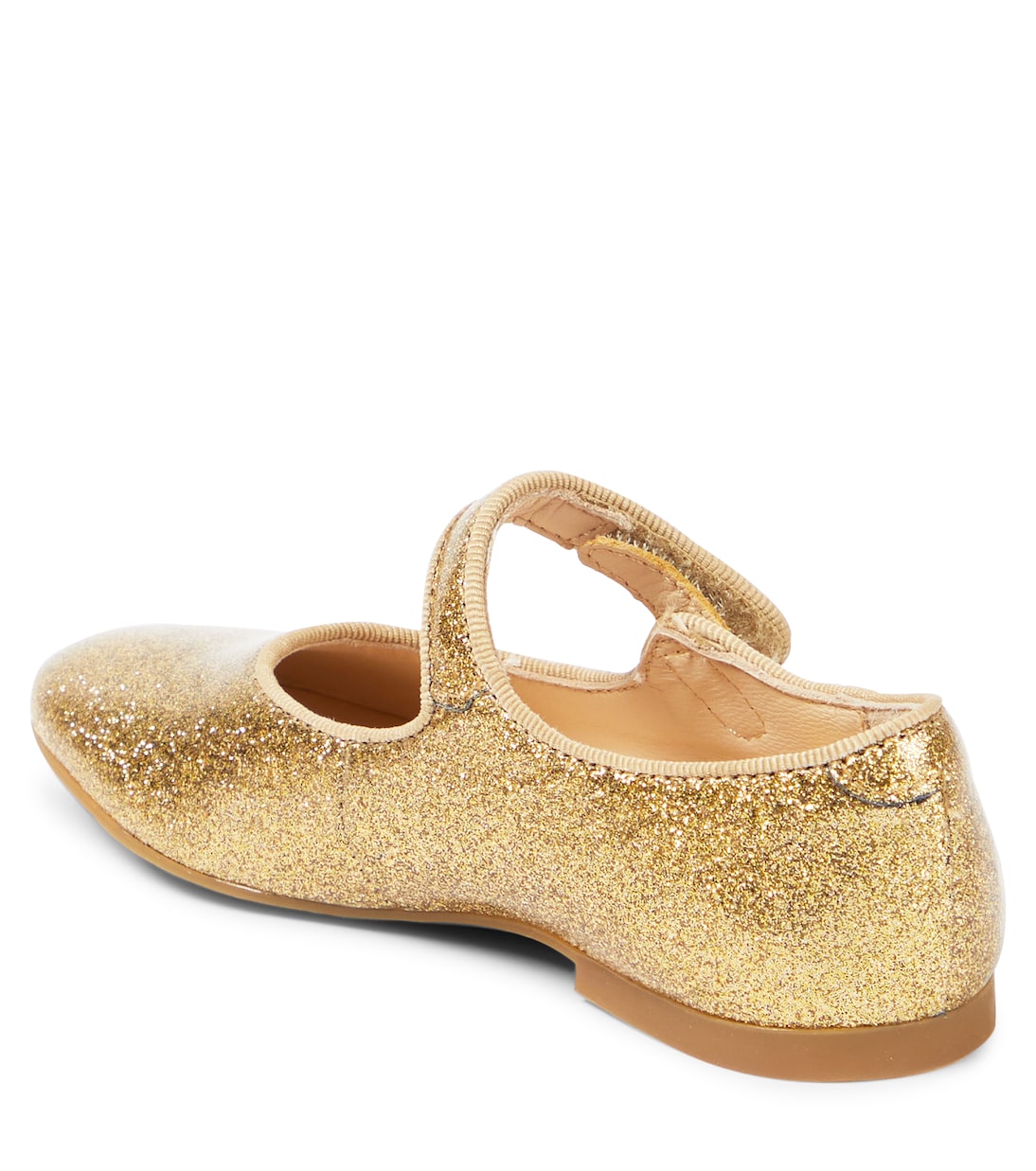 Daisy Baby glitter Mary Jane flats | Pom d'Api
