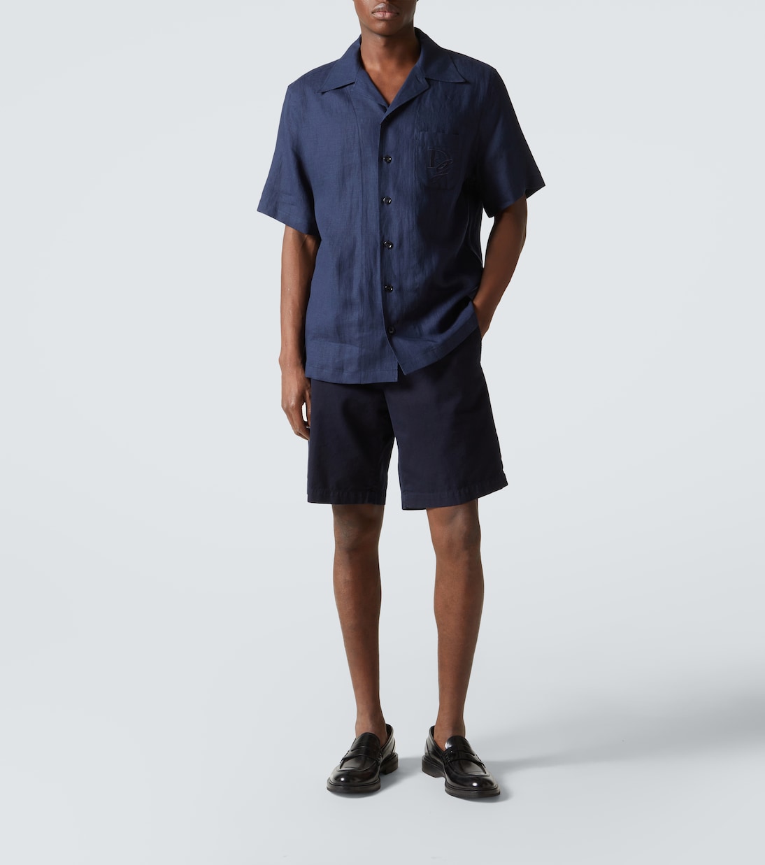 DG linen shirt | Dolce&Gabbana