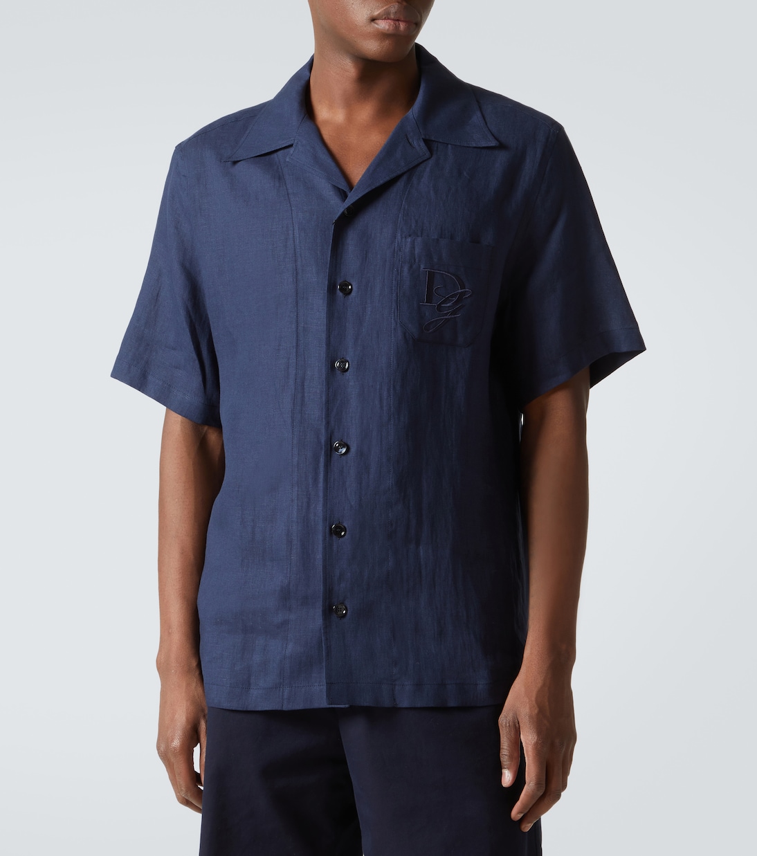 DG linen shirt | Dolce&Gabbana