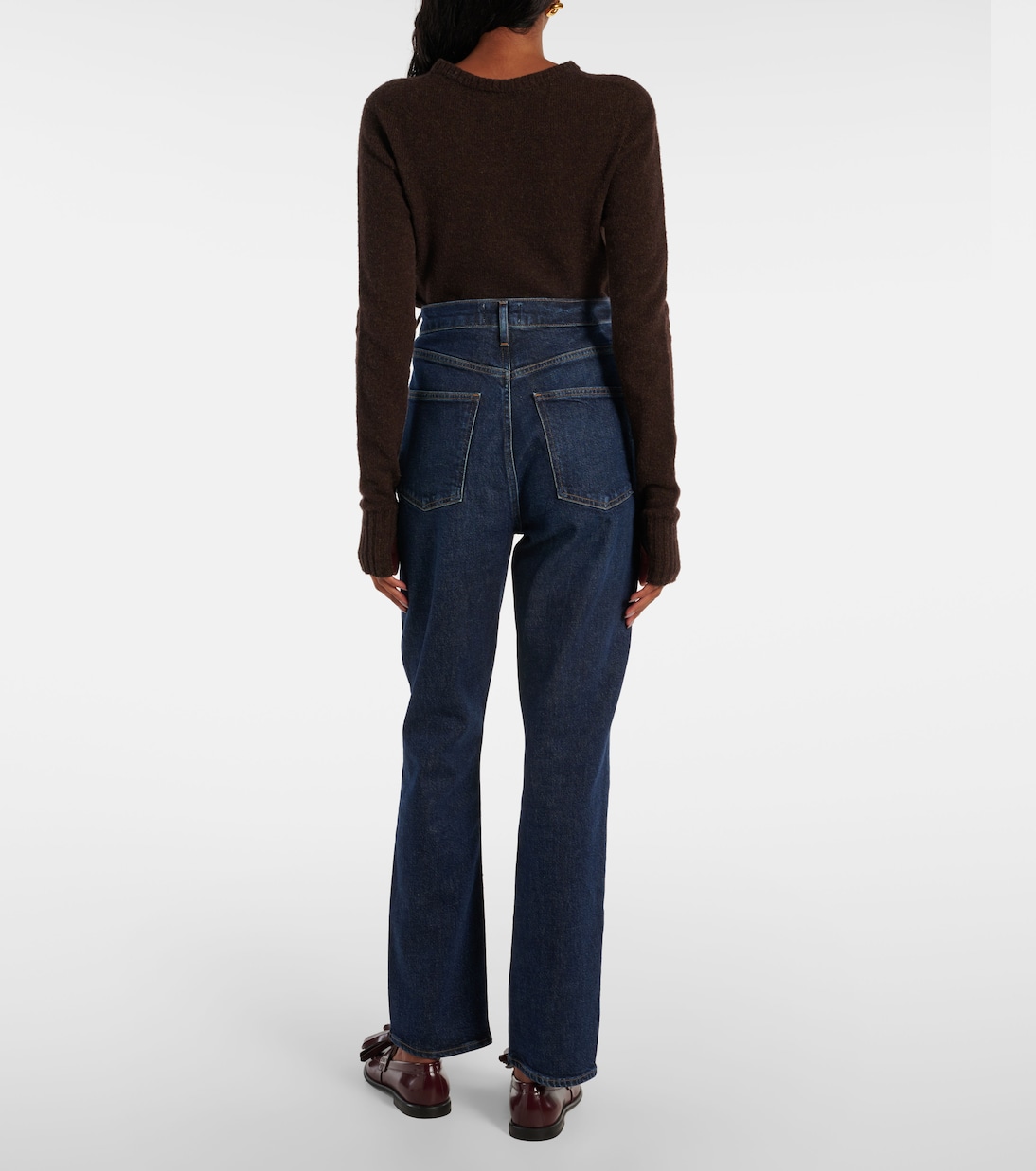 High-Rise Straight Jeans Stovepipe | Agolde