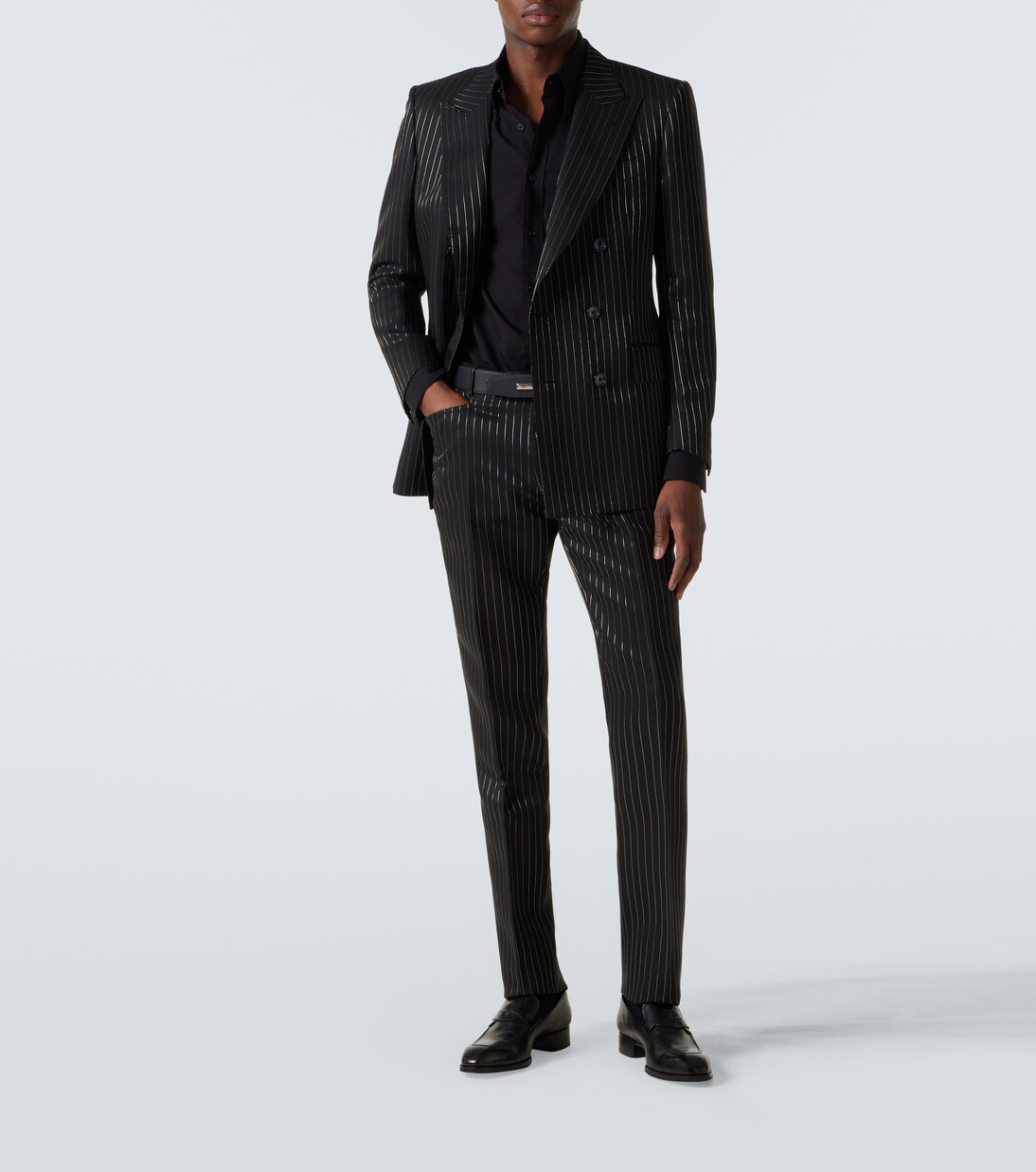 Dylan striped wool and silk suit pants | Tom Ford